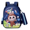 Image 9: Labubu Inspired Kids' Backpack with Pencil Case
