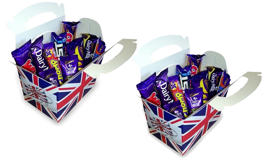 Image 2: Cadbury 10-Pc Chocolate Bar Box