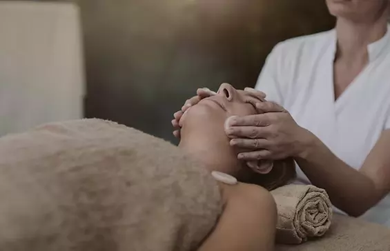 60 or 75 Min Facial  Options + Neck & Shoulder Massage, Infrared Sauna