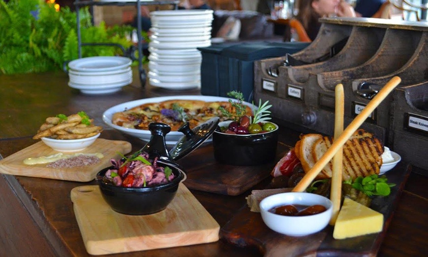 Image 7: Hunter Valley: Olive Grove Queen Room with Charcuterie board