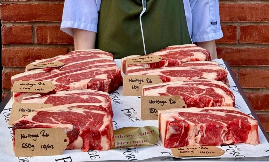 Image 8: Enjoy Dry Aged Sirloin with Sides and Wine for Two or Four Guests