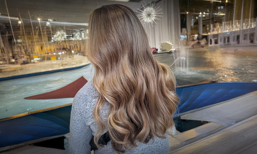 Image 4: Haircut + Condition & Blowdry + Color Options