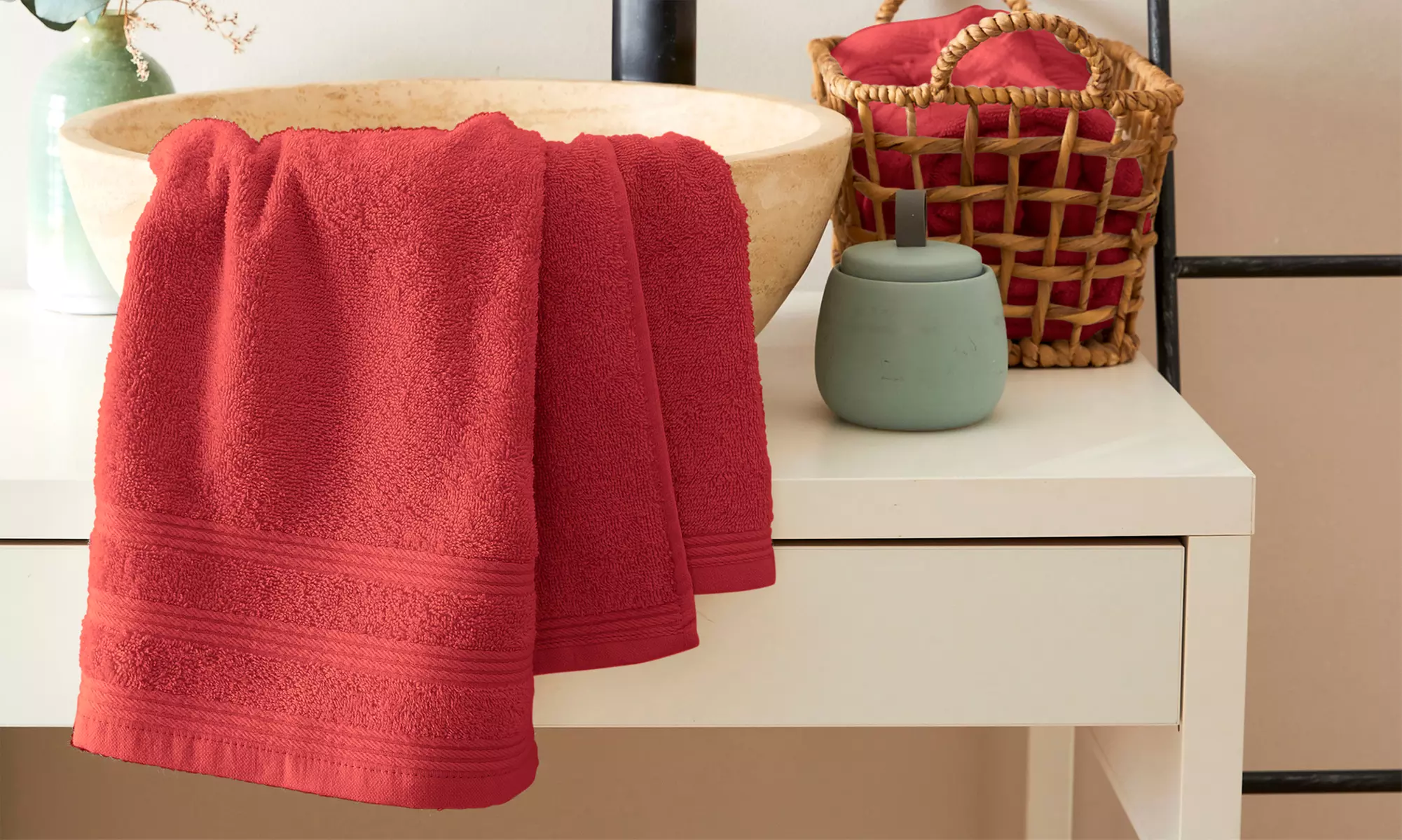 Pack complet serviettes éponge 10 pièces