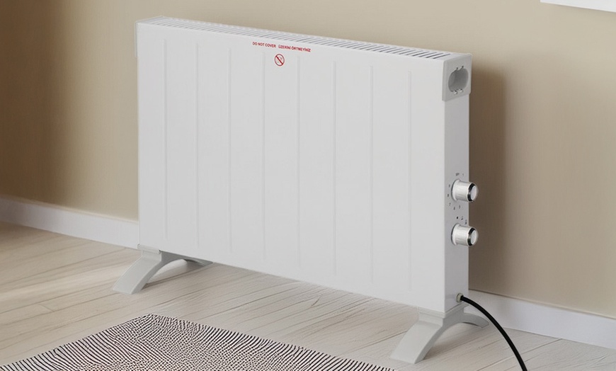 Image 1: Elektrische vloer convector verwarming