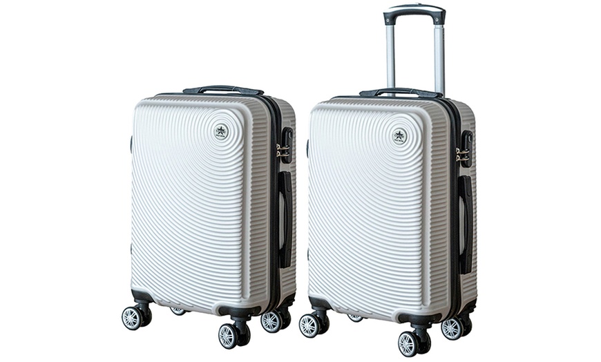 Image 16: Trolley da viaggio o set 3 valigie Coveri