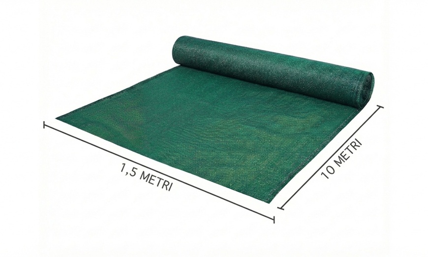 Image 9: Brise-vue et filet d'ombrage en rouleau
