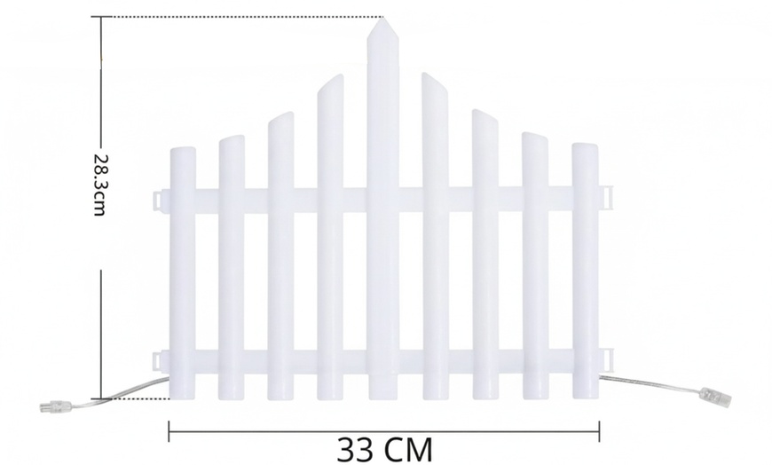 Image 5: Recinzione luminosa a led 