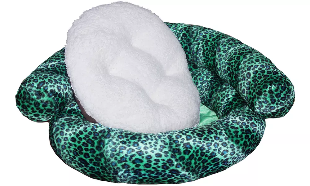 Plush Fluffy Soft Warm Calming Medium Small Dog Puppy Kitten Cat Pet Bed Cuddle