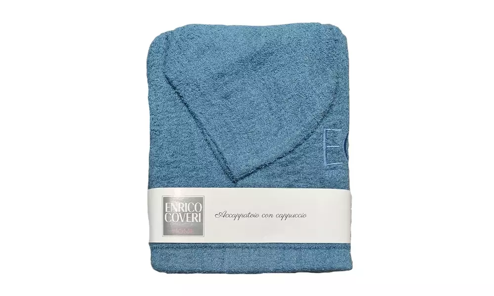 Accappatoio Enrico Coveri in spugna di cotone