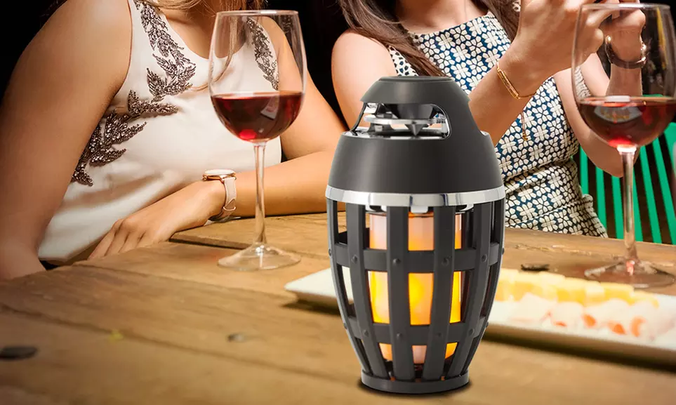 ETERNAL Tiki Torch Wireless Portable Stereo Speaker and Flame Table Lamp - Primary Image