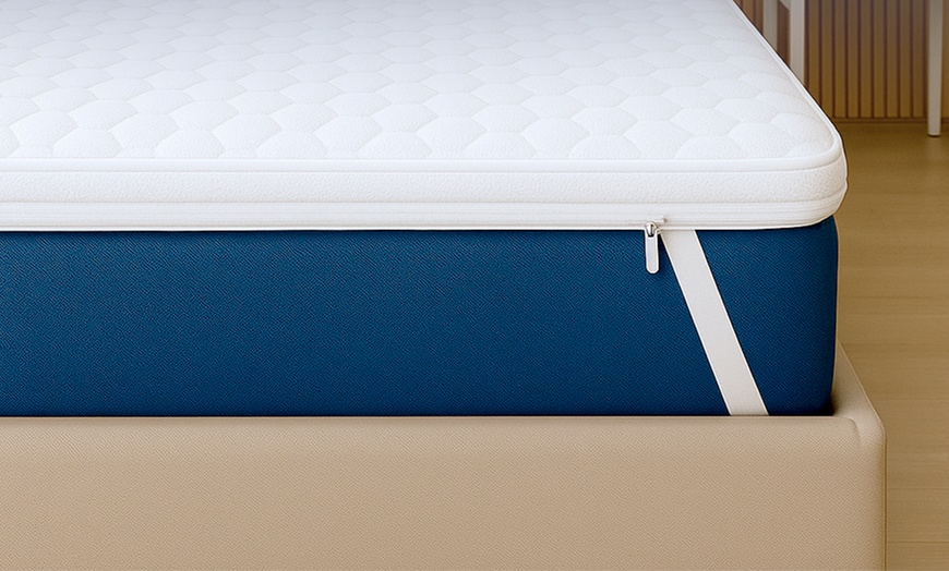 Image 2: Surmatelas GiordyH5 à mémoire de forme de 5 cm The White Stone