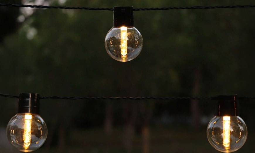 Image 5: Solar LED String Lights