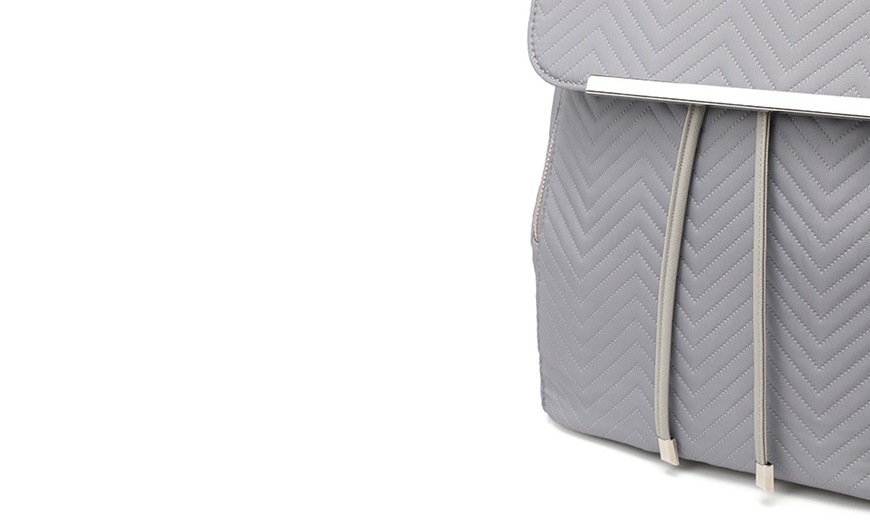 Image 52: MISS LULU Women's Fashion Lightweight Elegant Daily Backpack