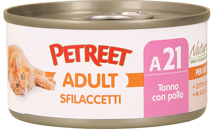 Image 46: Box Petreet per gatti con 60 scatolette da gusti misti