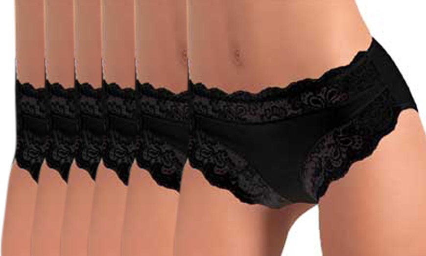 Image 8: Pack di 6 culotte, slip o perizoma Intimami