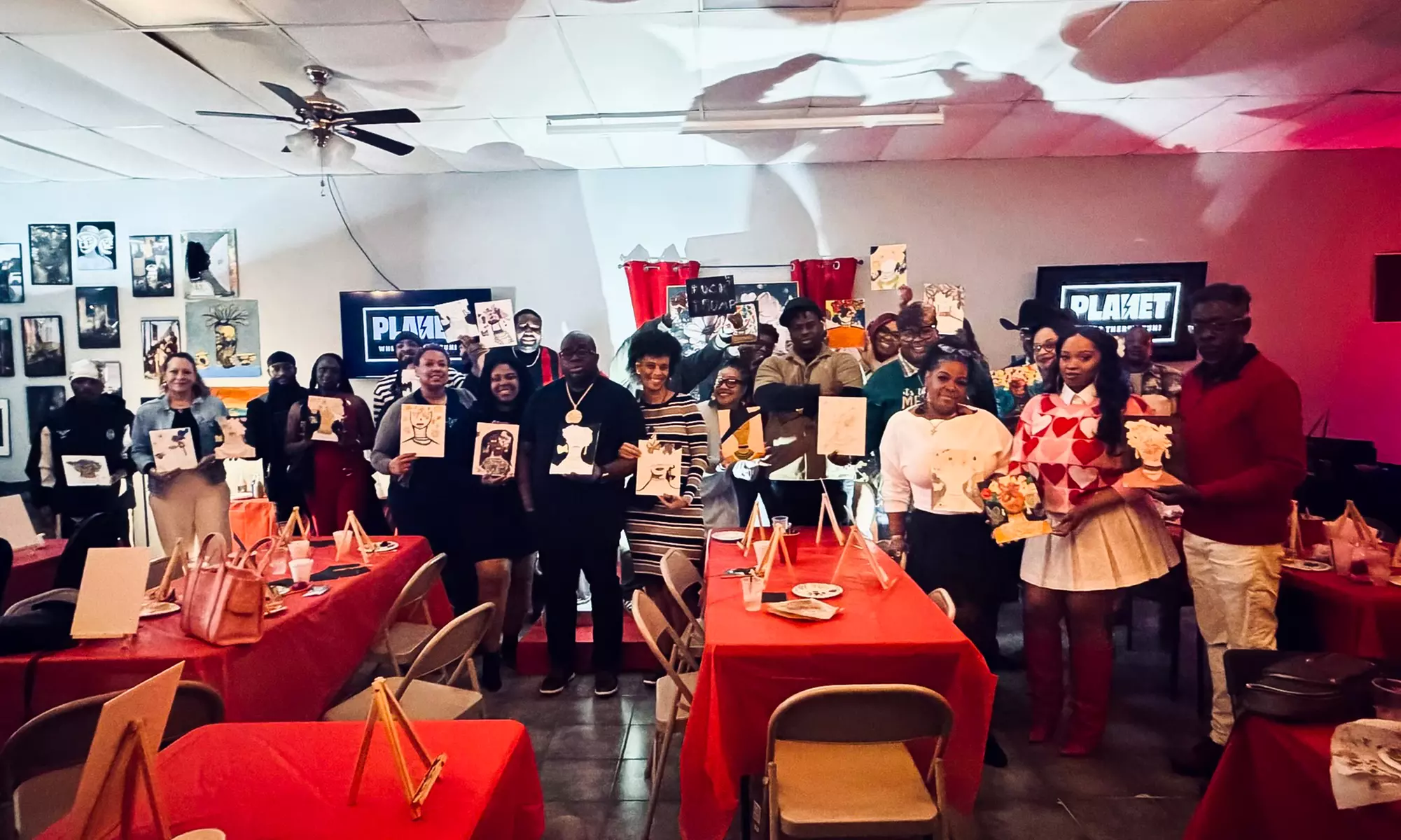 RnB Sip & Paint: A Creative Experience in Atlanta Area