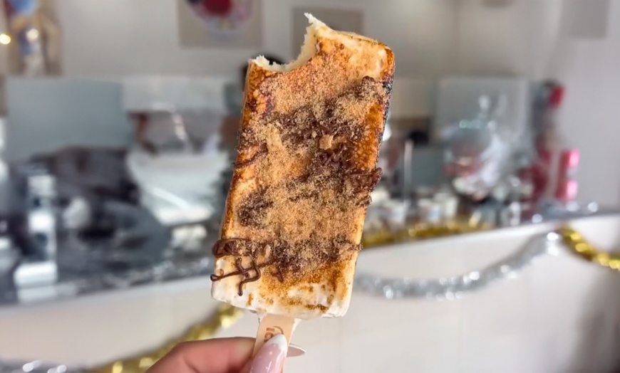 Image 2: One Marshmallow Bombfire Ice Cream Bar w/ or w/o Ice Cream