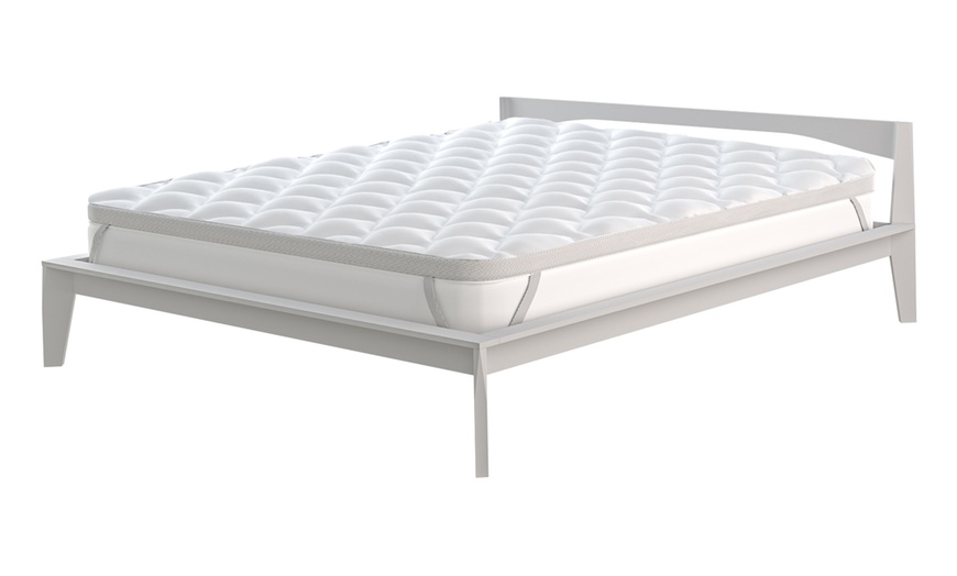 Image 2: Surmatelas matelassé avec rembourrage