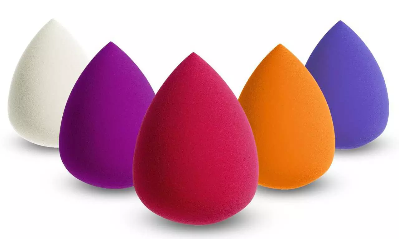 Beauty Makeup Blending Sponge (5-Pack) - Second Medium