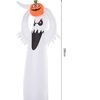 Image 6: HomCom Halloween Inflatable Decorations, Ghosts and Skeletons