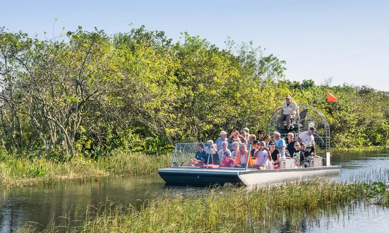 Everglades Airboat Tour featuring Wildlife Show, Alligators & More