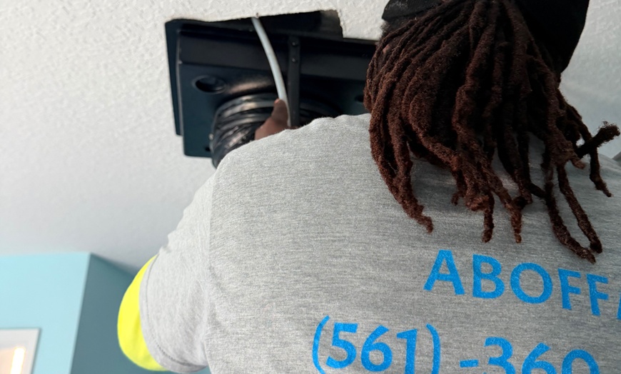 Image 8: Dryer Vent Cleaning Package, Air-Duct Cleaning for Whole House
