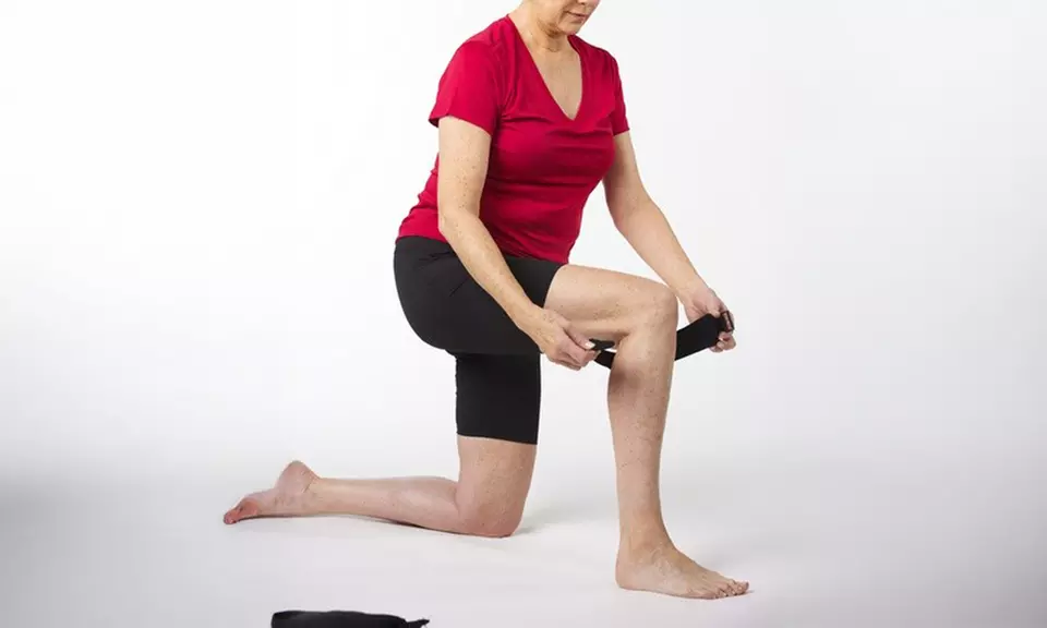 Adjustable Comfort Compression Copper Infused Knee Brace