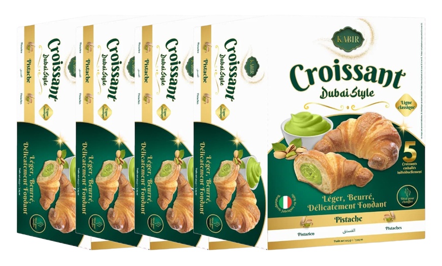 Image 15: Paquete de 5 croissants estilo Dubai con sabor a elegir de Kabir-BNL