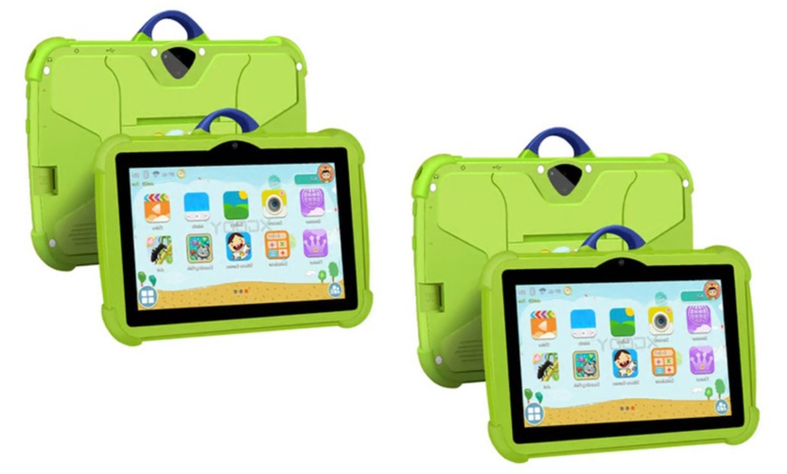 Image 7: 1x oder 2x 7-Zoll-Android-Tablet für Kinder
