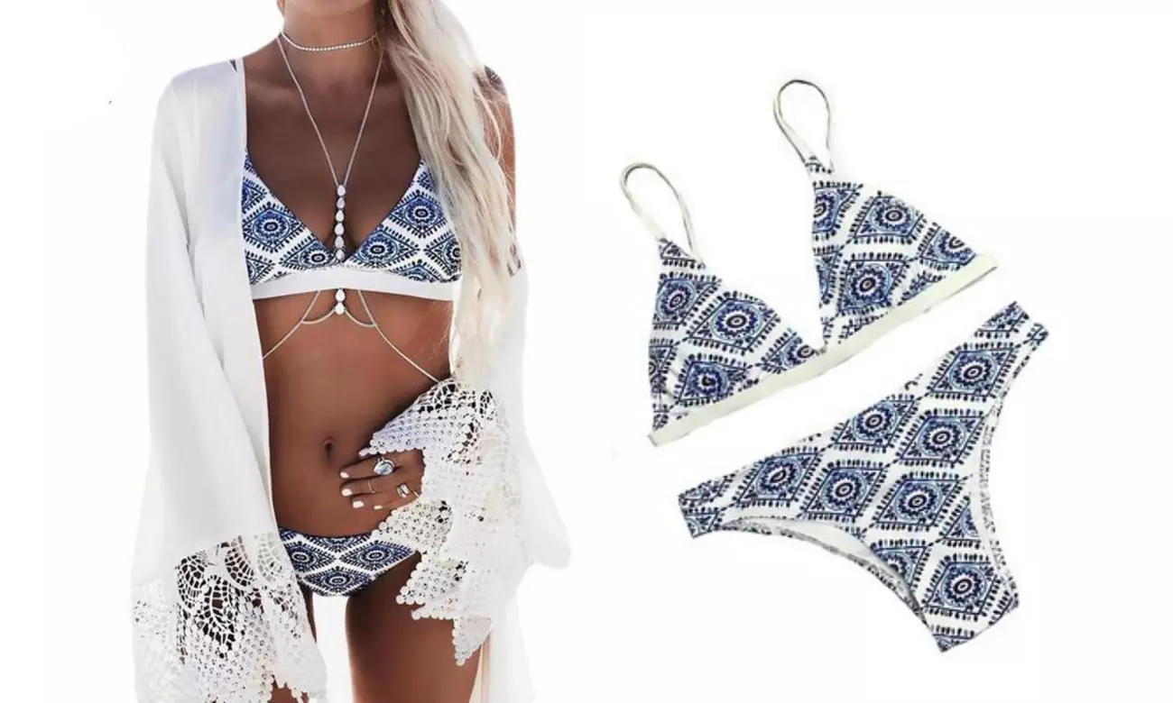 Maillot de bain 2 pièces Boho - Primary Image