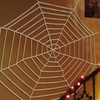 Image 5: Giant Spider & Web Halloween Decoration Props