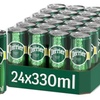 Image 1: Perrier Sparkling Mineral Water - 24 Pack of 330ml Cans, Naturally Carbonated 
