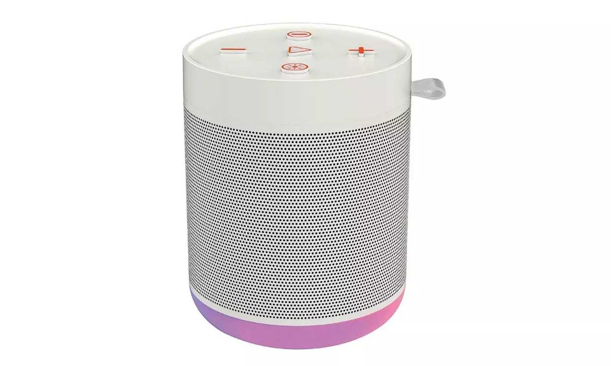 Waloo 4-Inch Mini LED Base Bluetooth Speaker