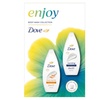 Image 4: Dove Enjoy Duo Base Gentle Body Wash & Lotion Pamper Skincare Gift Set