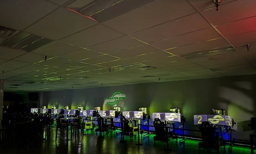 Image 2: One Hour of SIM Racing and Flying Experience 