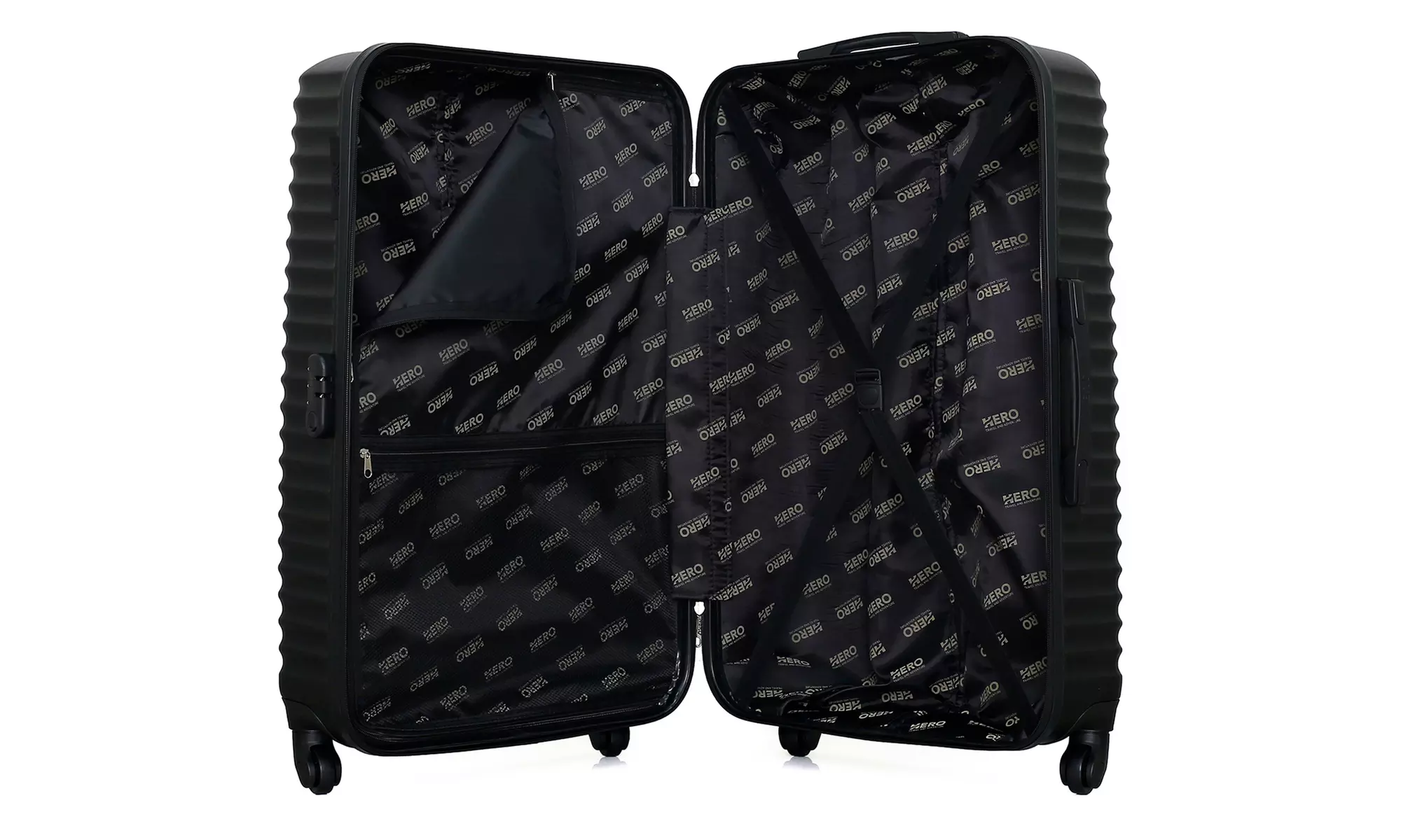 Valise en coque rigide de la marque Wave Paris et Hero