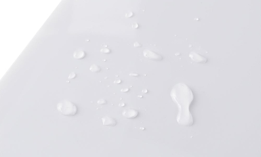 Image 6: 10 Packs of White Marble Peel and Stick Wall Stickers