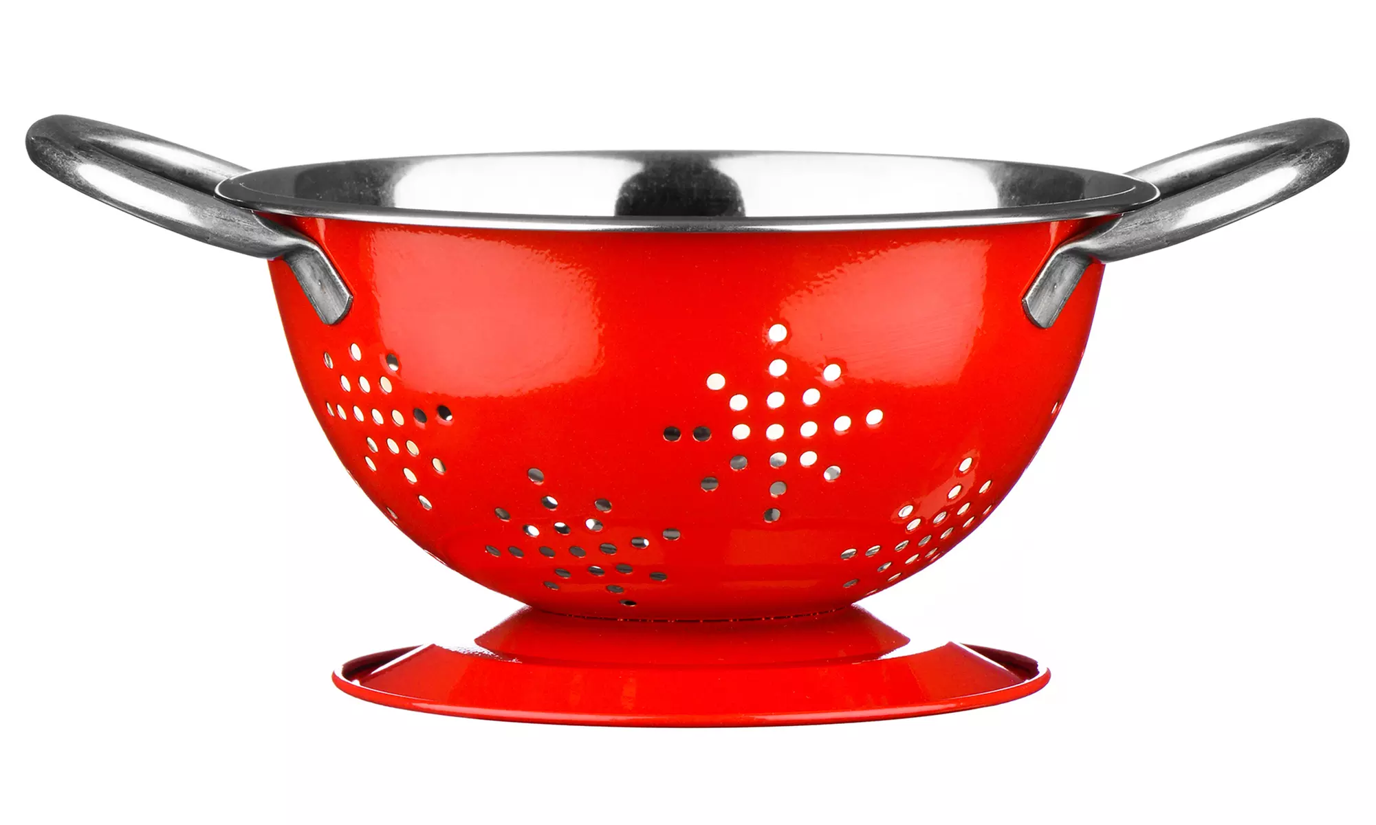 One or Two Premier Housewares Mini Retro Enamel Colanders - Second Medium