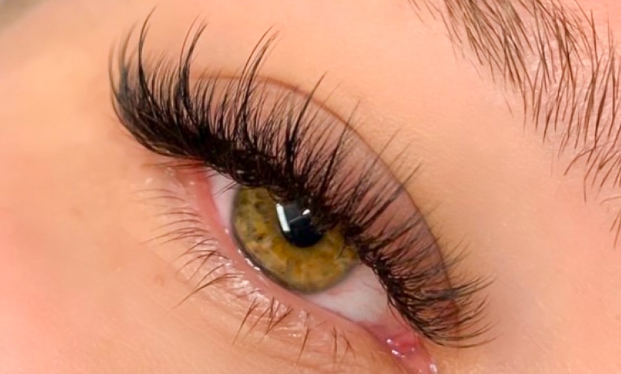 Image 3: Lift Your Look With Classic, Hybrid, Or 3D–6D Volume Lash Sets & Fills