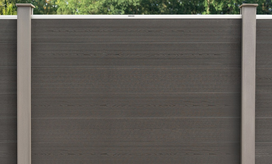 Image 5: Home Deluxe WPC-Sichtschutzzaun CALLADO
