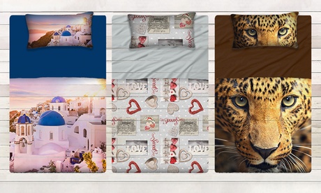 Completo lenzuola Sogni D'oro disponibile in varie fantasie