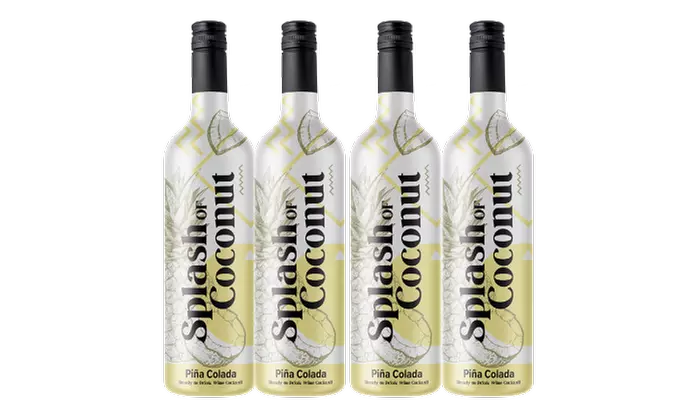 4-Pack of Wine-Based Ready-to-Drink Cocktails from Splash Wines