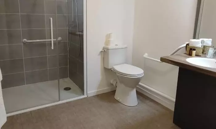 Séjour appartement d'une chambre à Zenao Appart hotels Montivilliers