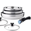 Image 5: Lot de 3 casseroles ou batterie cuisine 5 ou 10 pièces Arthur Martin
