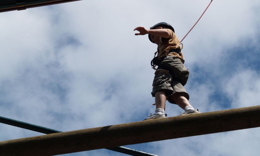 Image 1: Explorer or Adventurer Package (Nets Adventure/High Ropes) for Up to 4