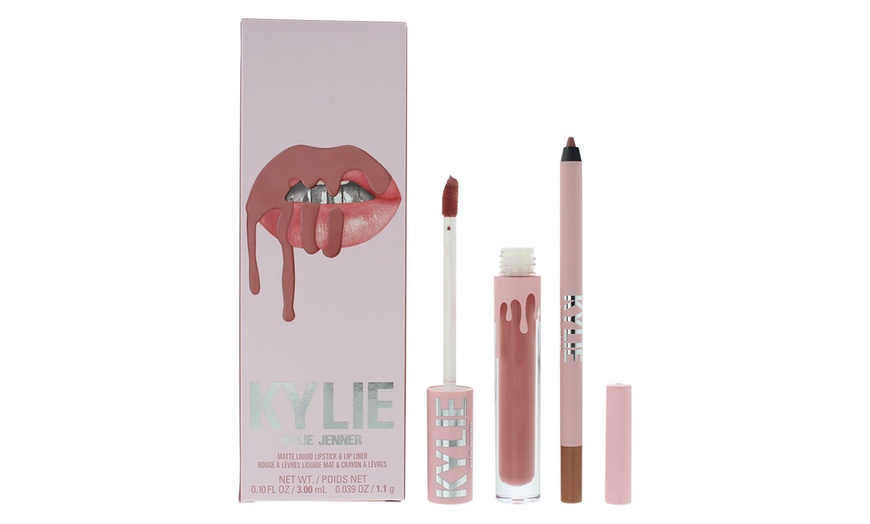 Image 2: Kylie By Kylie Jenner Matte Lip Kit 2-Piece Gift Set Collection