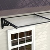 Image 5: All-Weather Plastic Sloped Canopy