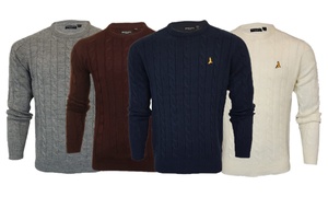 Brave Soul Men's Knitted Jumper