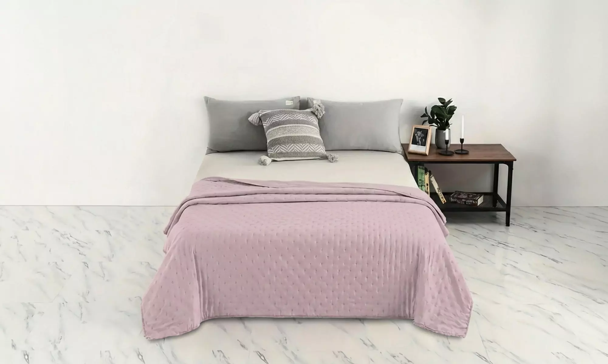 Couvre-lit matelassé Soft double