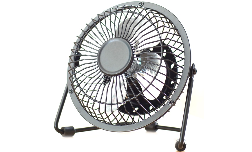 Image 2: USB 4" Fan